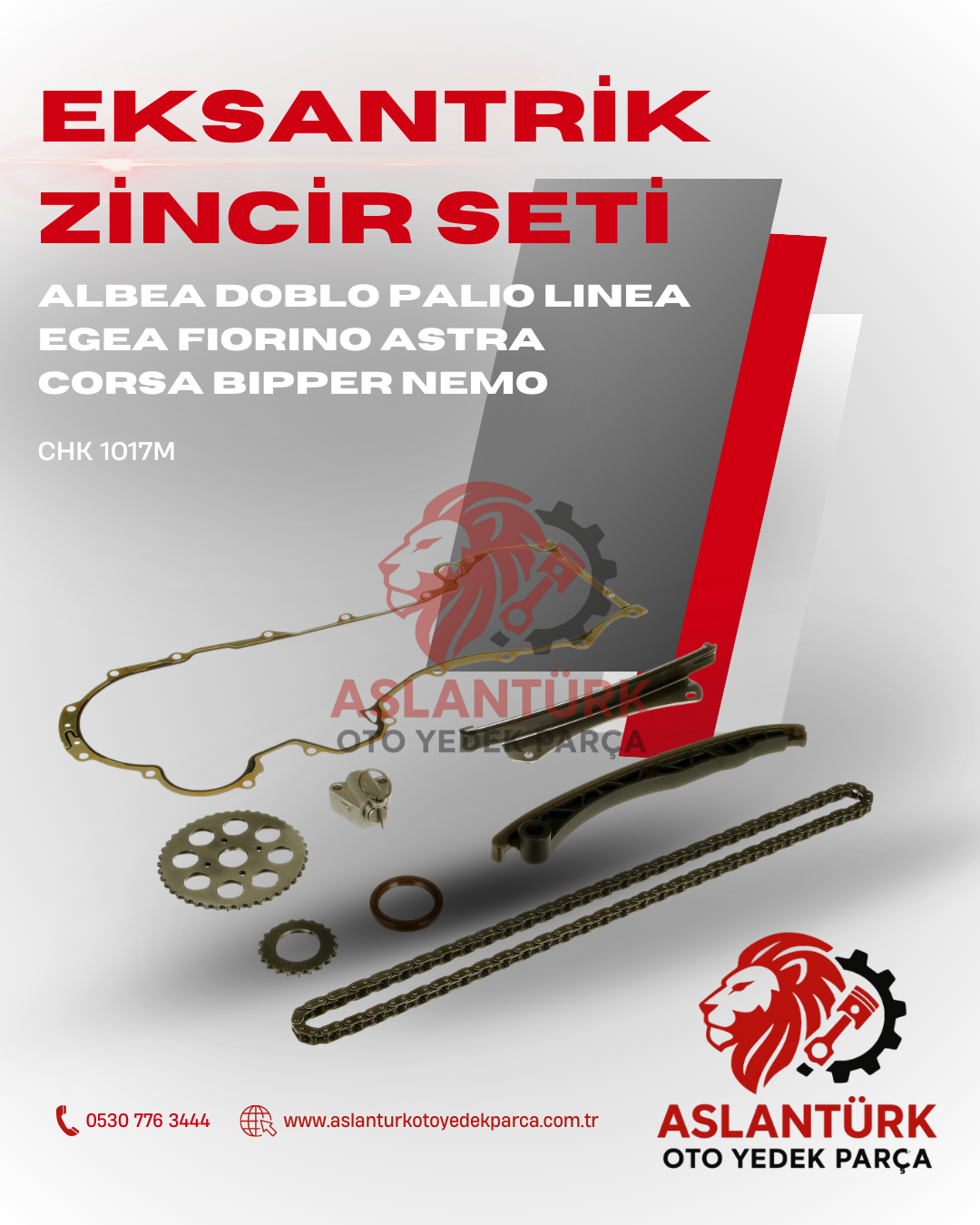 CHK 1017 Eksantrik Zincir Seti